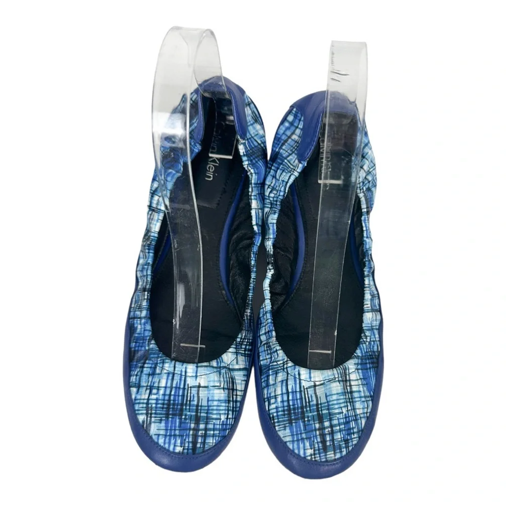 Calvin Klein Anabelle Ballet Flats Blue Size 8.5